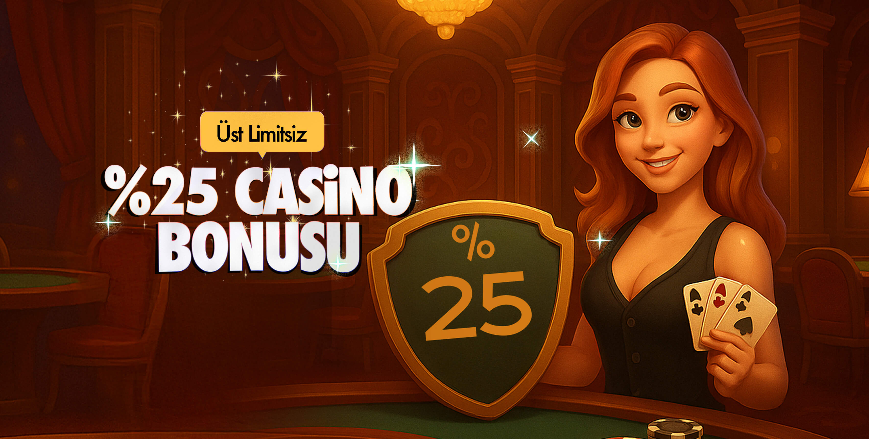 %25 Casino Yatırım Bonusu